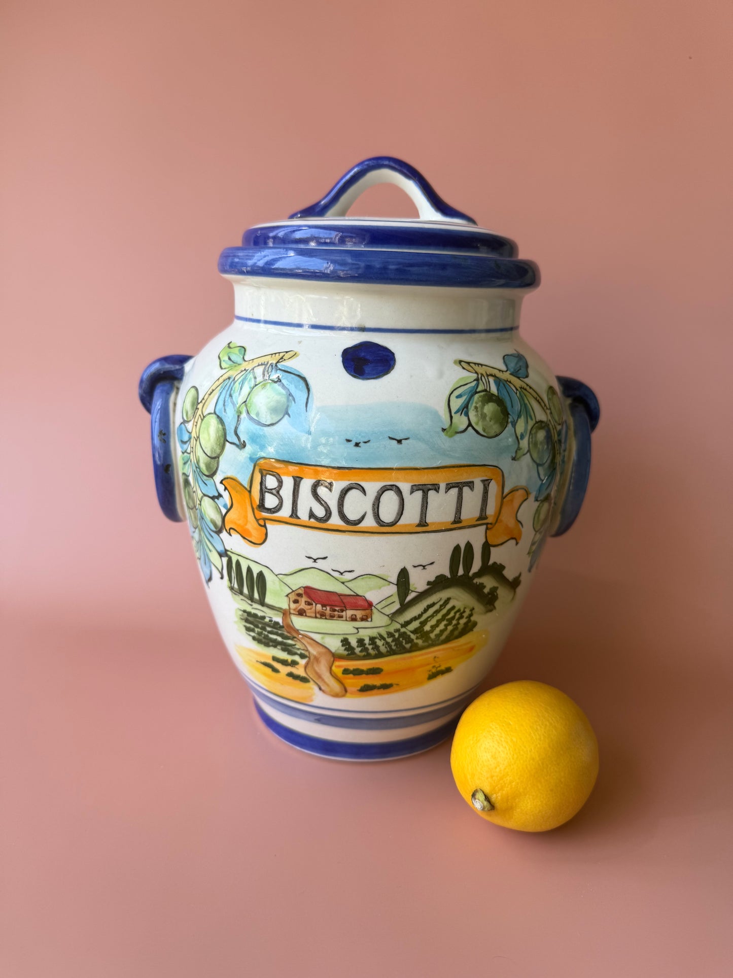 Biscotti Italian hand painted