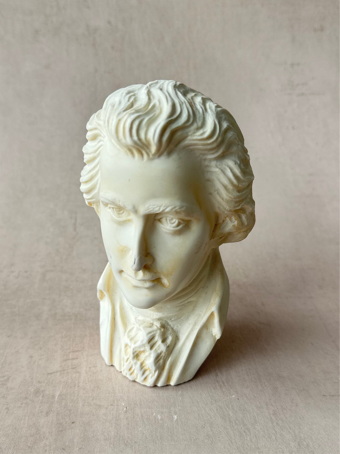 Alabaster Mozart Bust