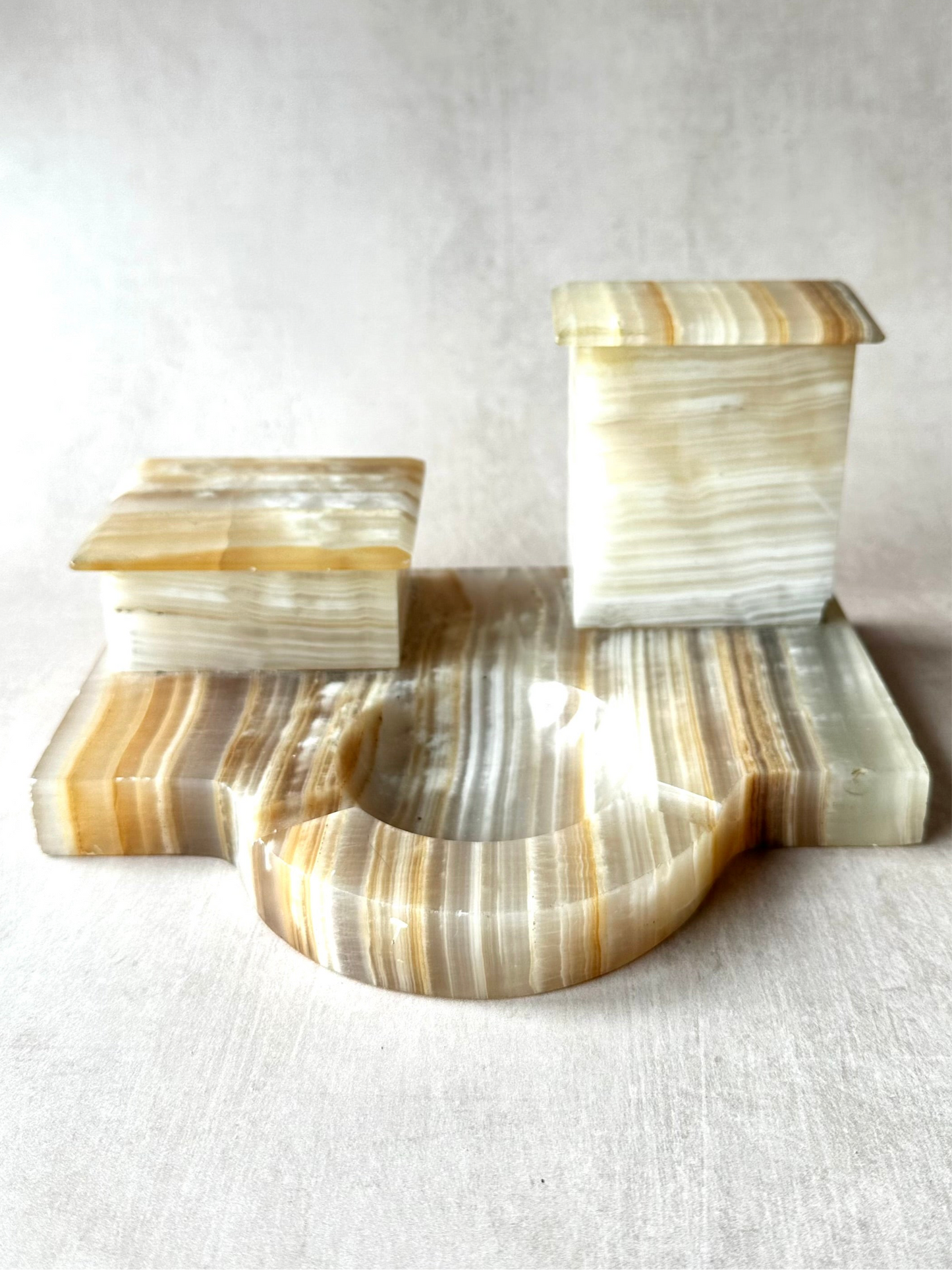 Onyx Desk Set