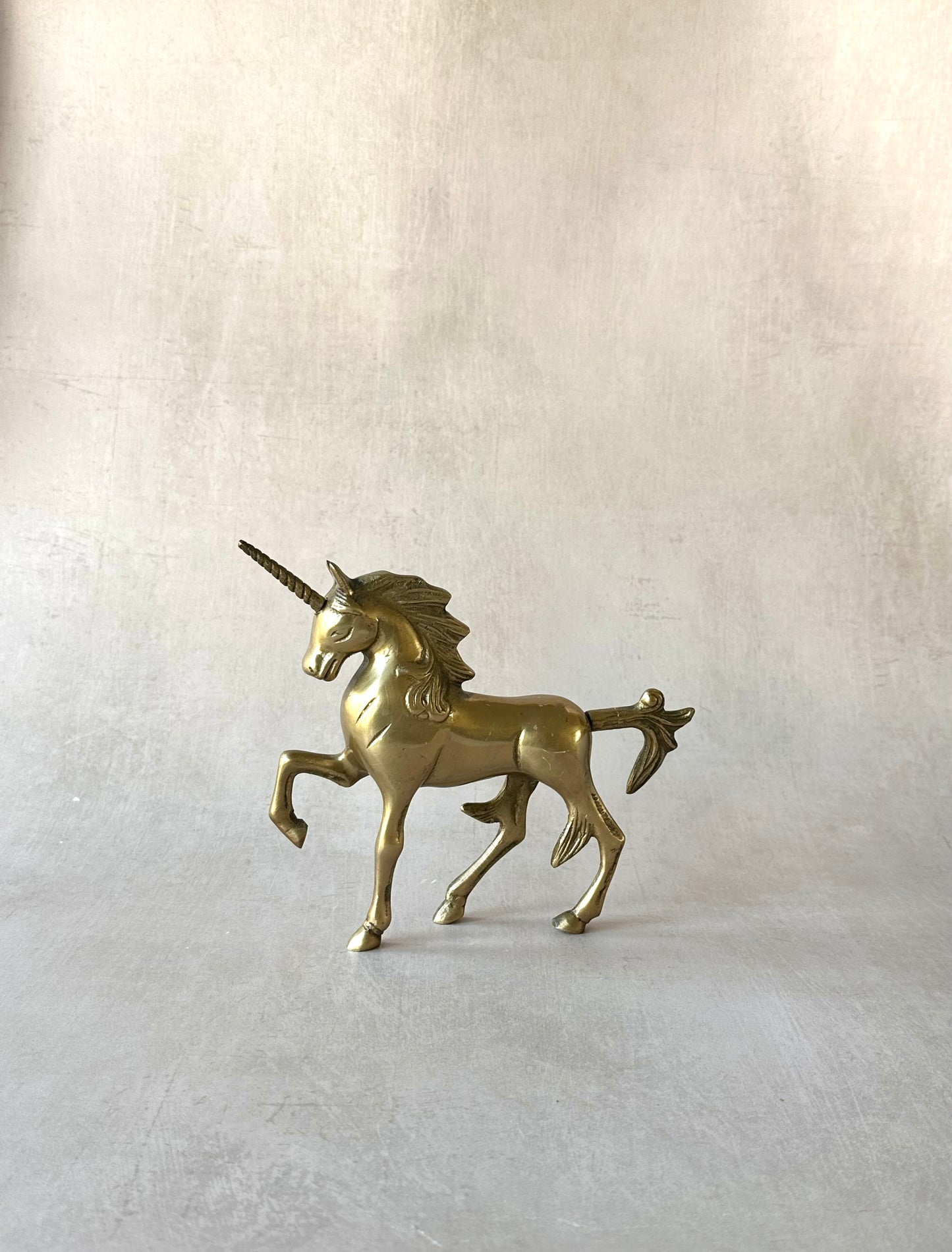 Statue de licorne en laiton grande taille