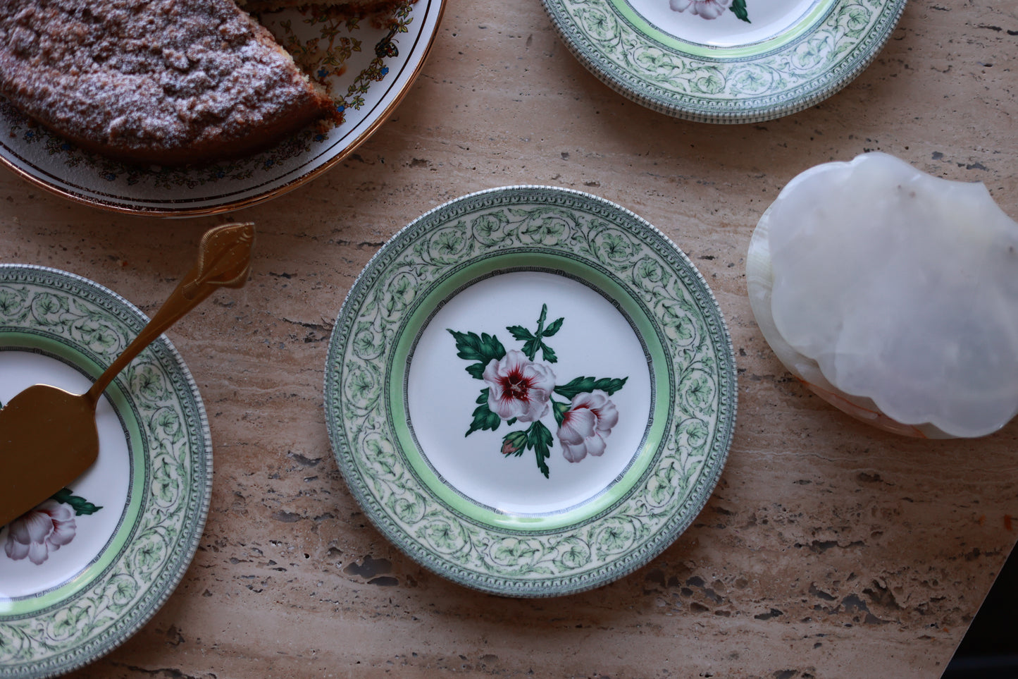 Assiettes à dessert Applebee 1990 de la Royal Horticultural Society