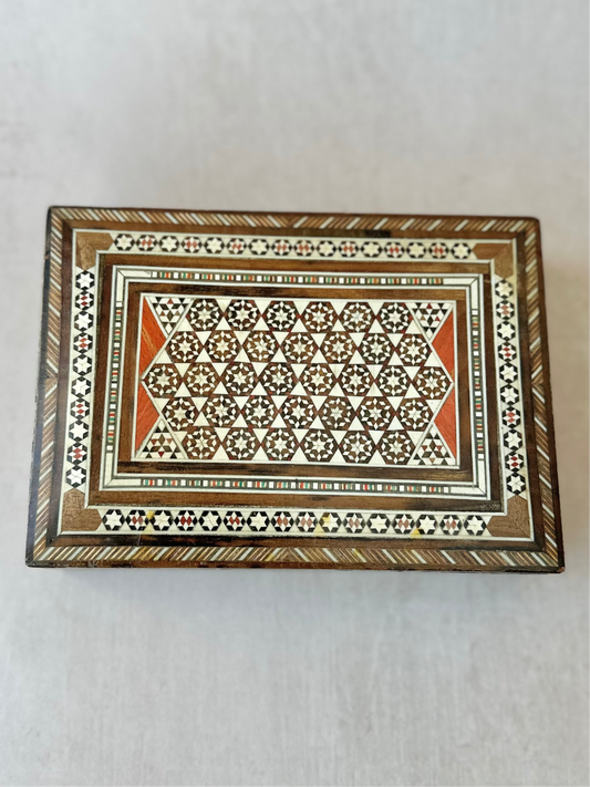 Antique Egyptian Cigarette Box