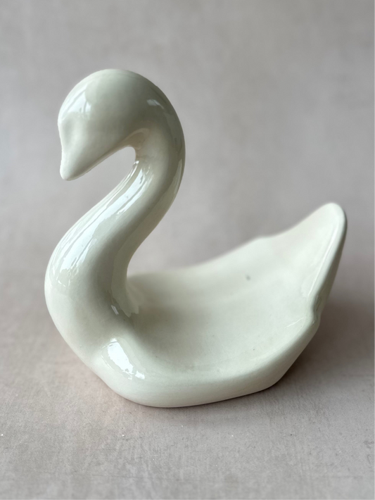 Porte-serviettes en forme de cygne