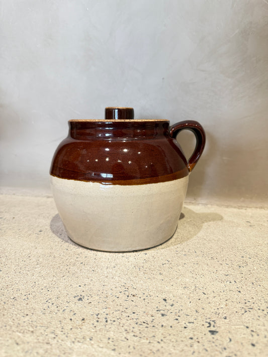 Vintage MCM Cookie Jar with Lid