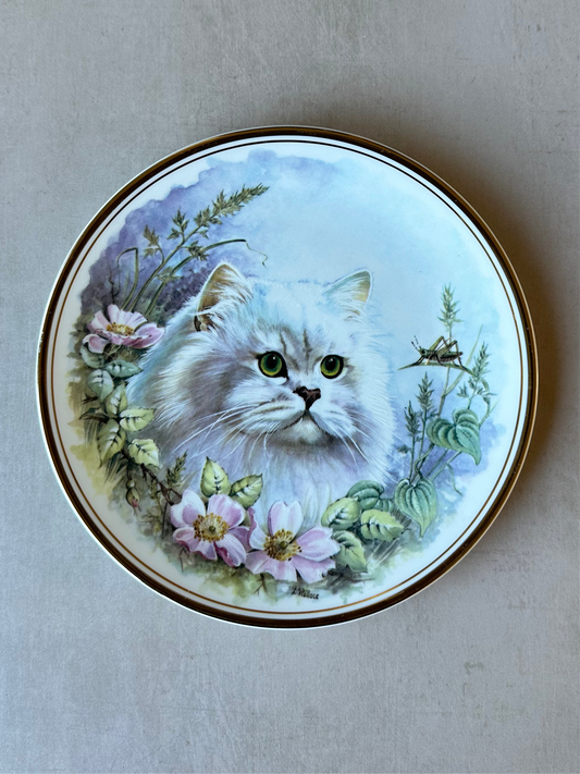Royal Vale Bone China Cat Dish from England