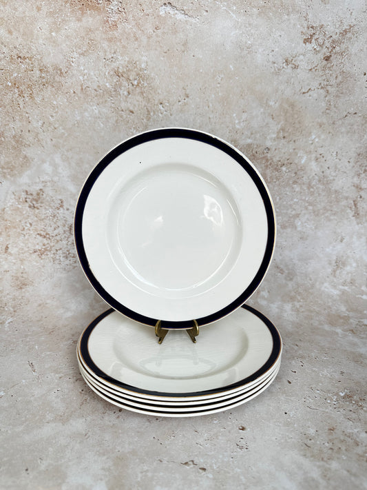 Ensemble de soucoupes/assiettes Swinnertons « Luxor Vellum »